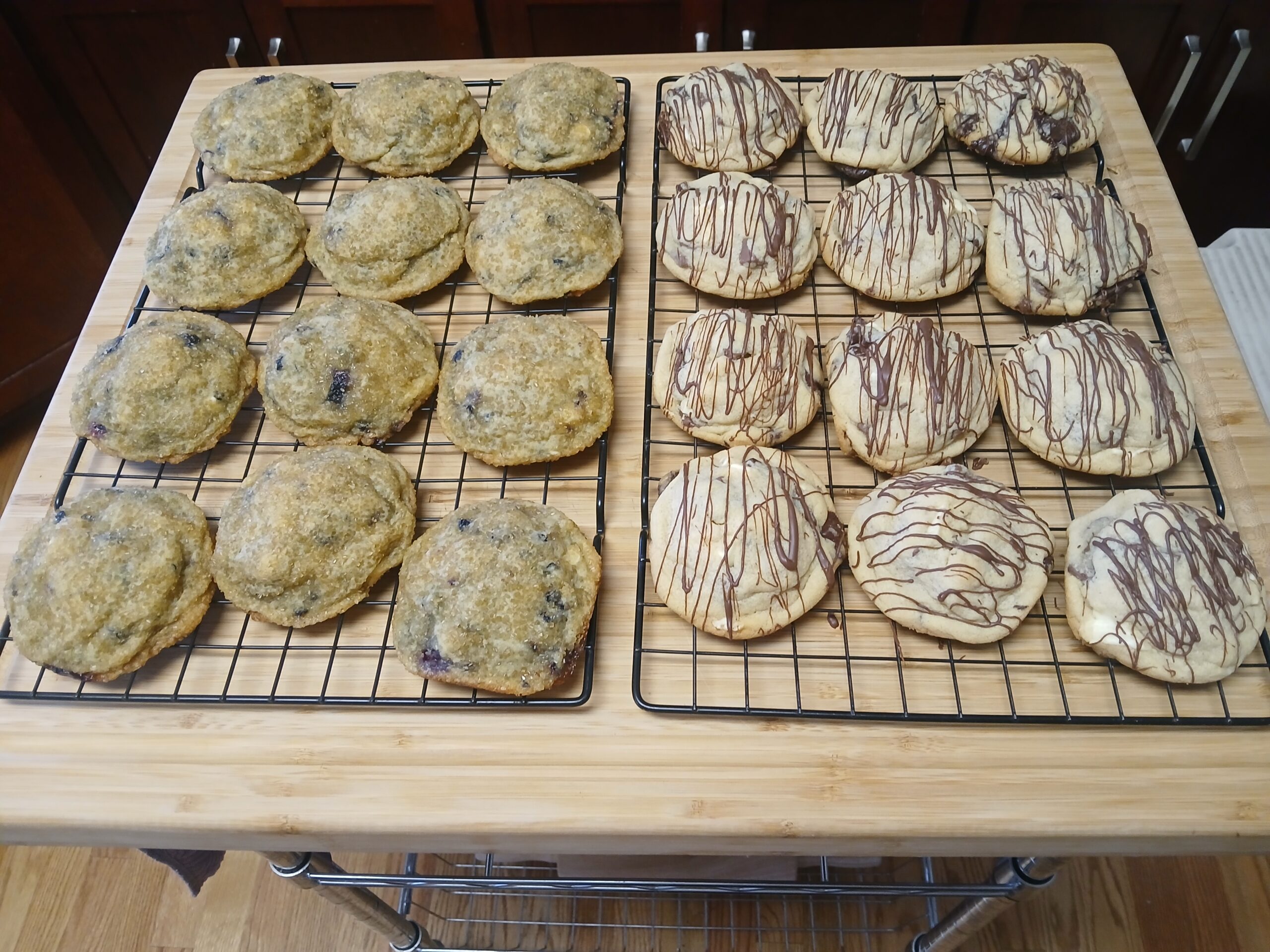 Fresh Lemon Blueberry and Triple Chocolate Chunks