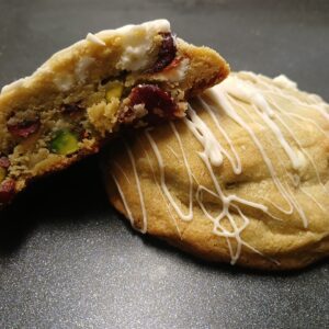 PISTACHIO CRANBERRY COOKIES - Solid food is for the mature. (Hebrews 5:14)